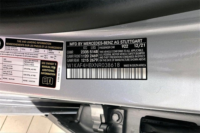 2022 Mercedes-Benz C-Class C 300 4MATIC®