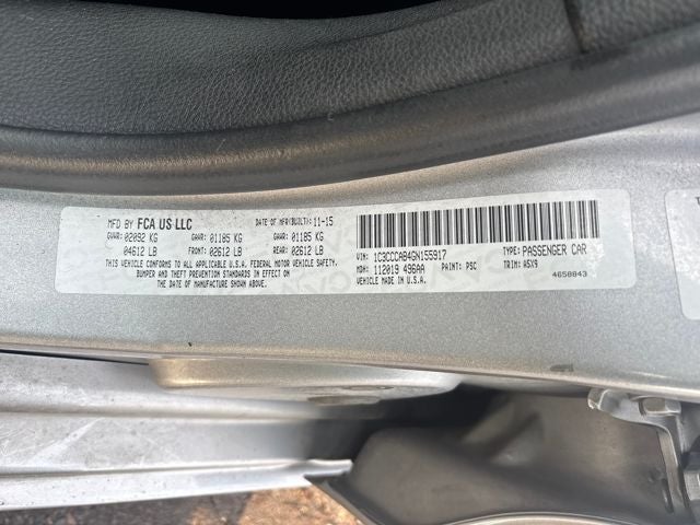 2016 Chrysler 200 Limited