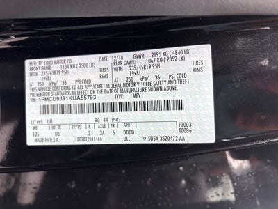 2019 Ford Escape Titanium