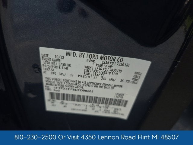 2013 Ford F-150 XLT