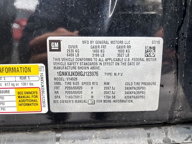 2016 Chevrolet Traverse LTZ