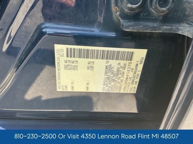 2010 Nissan Altima 2.5 SL