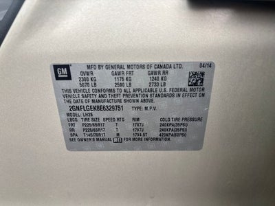 2014 Chevrolet Equinox LT 2LT