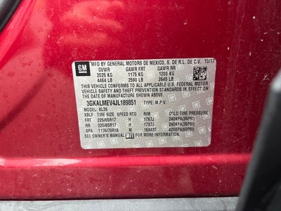 2018 GMC Terrain SLE