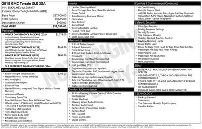 2018 GMC Terrain SLE