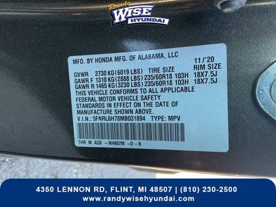 2021 Honda Odyssey EX-L