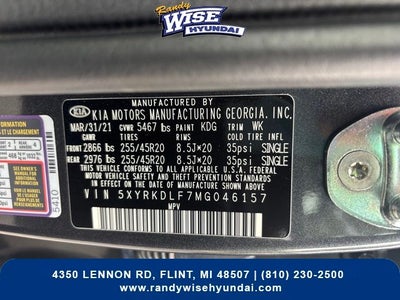 2021 Kia Sorento SX Prestige X-Line