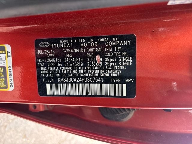 2017 Hyundai Tucson Limited