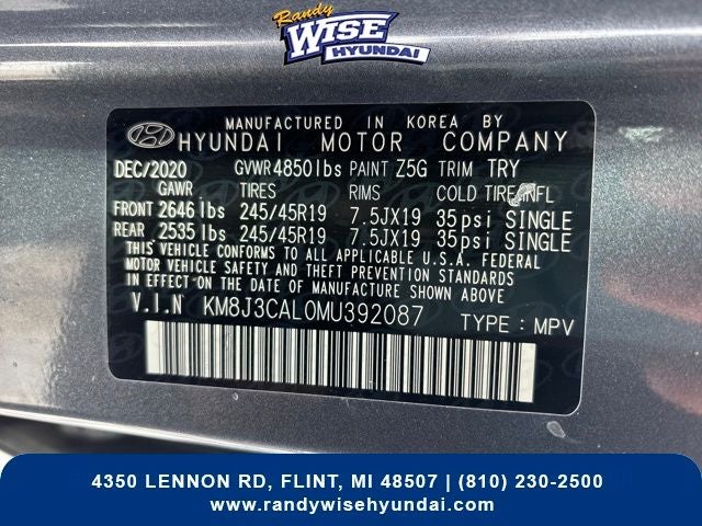 2021 Hyundai Tucson Sport