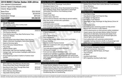 2010 BMW 3 Series 328i xDrive