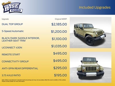 2013 Jeep Wrangler Unlimited Sahara