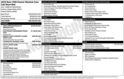 2022 RAM 1500 Classic Warlock