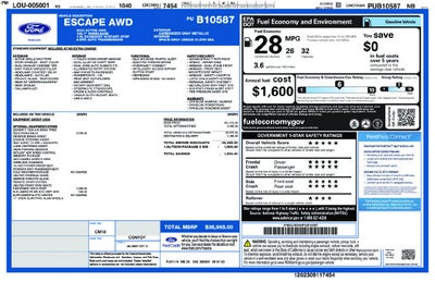 2023 Ford Escape Active Certified