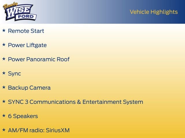 2019 Ford Escape SEL