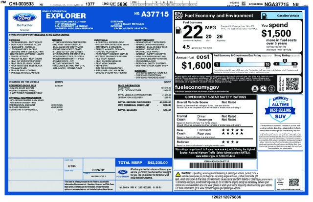 2022 Ford Explorer XLT