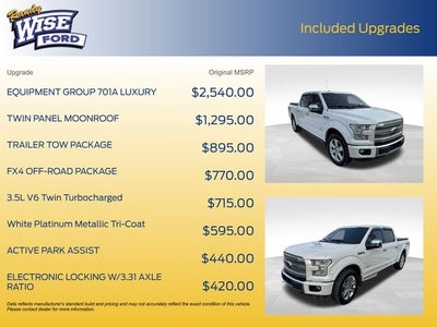 2016 Ford F-150 Platinum