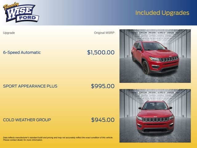 2019 Jeep Compass Sport