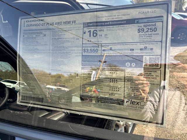 2026 Dodge Durango DURANGO GT PLUS AWD HEMI V8